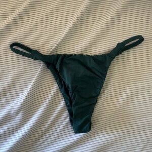 NWOT Forrest green bikini bottom